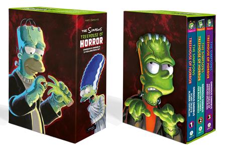 The Simpsons Treehouse Of Horror Ominous Omnibus HC (3-Volume Box Set)