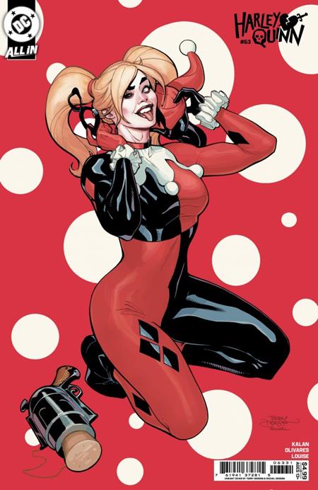 DF Harley Quinn #63 Variant Signed By Terry & Rachel Dodson #1