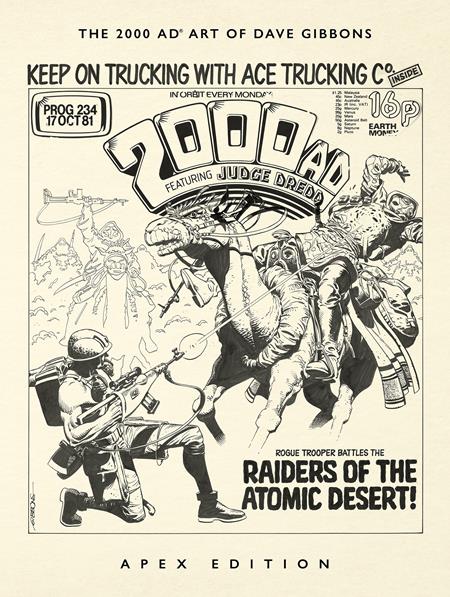 The 2000 AD Art of Dave Gibbons Apex Edition HC