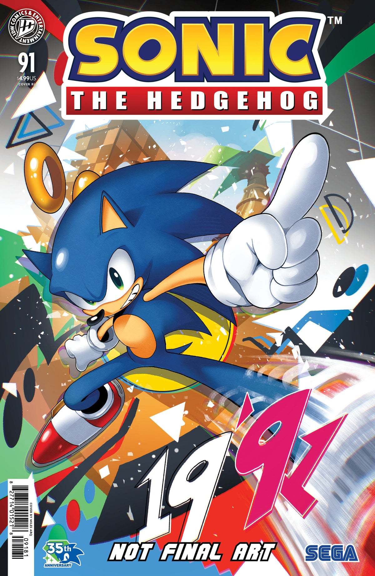 Sonic The Hedgehog #91