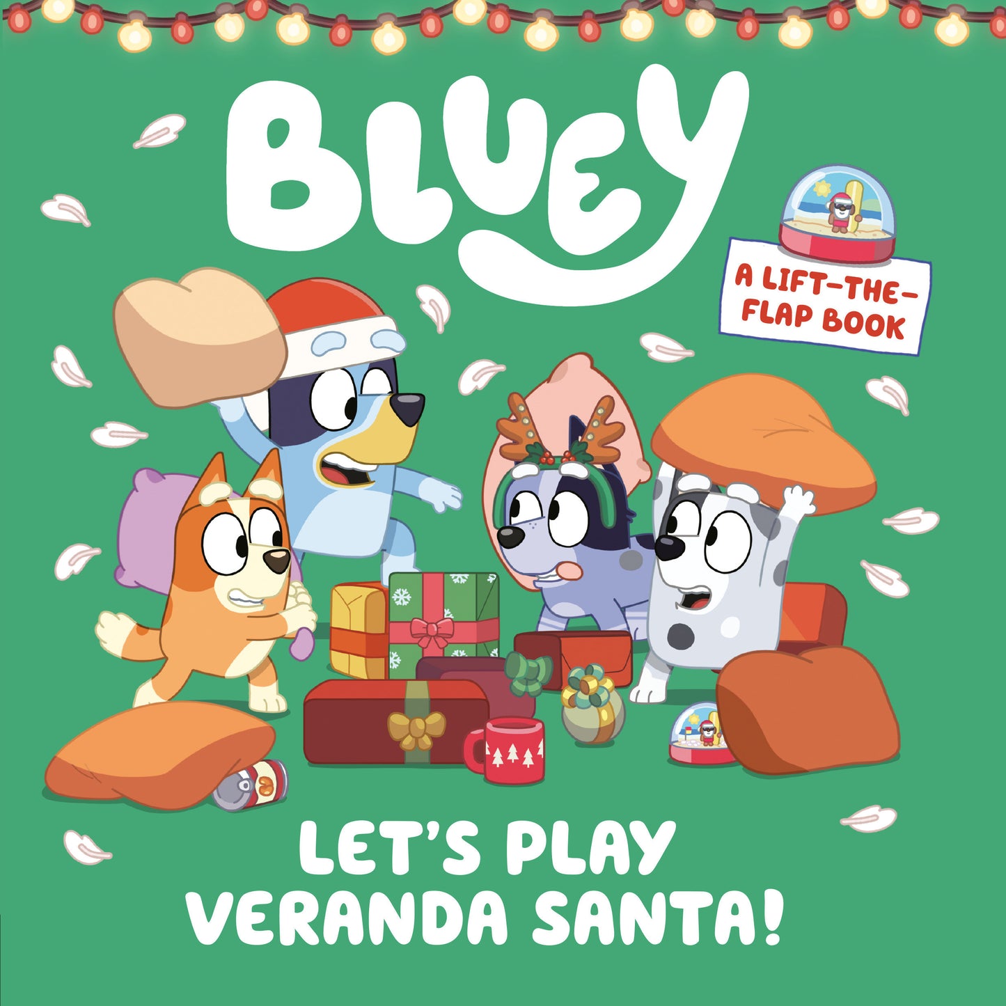Bluey: Let's Play Veranda Santa!: A Lift-the-Flap Book
