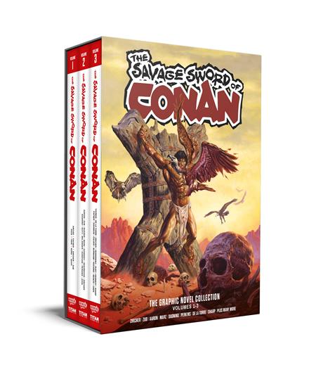 Savage Sword Of Conan HC Vol 01-03 Slipcase Set