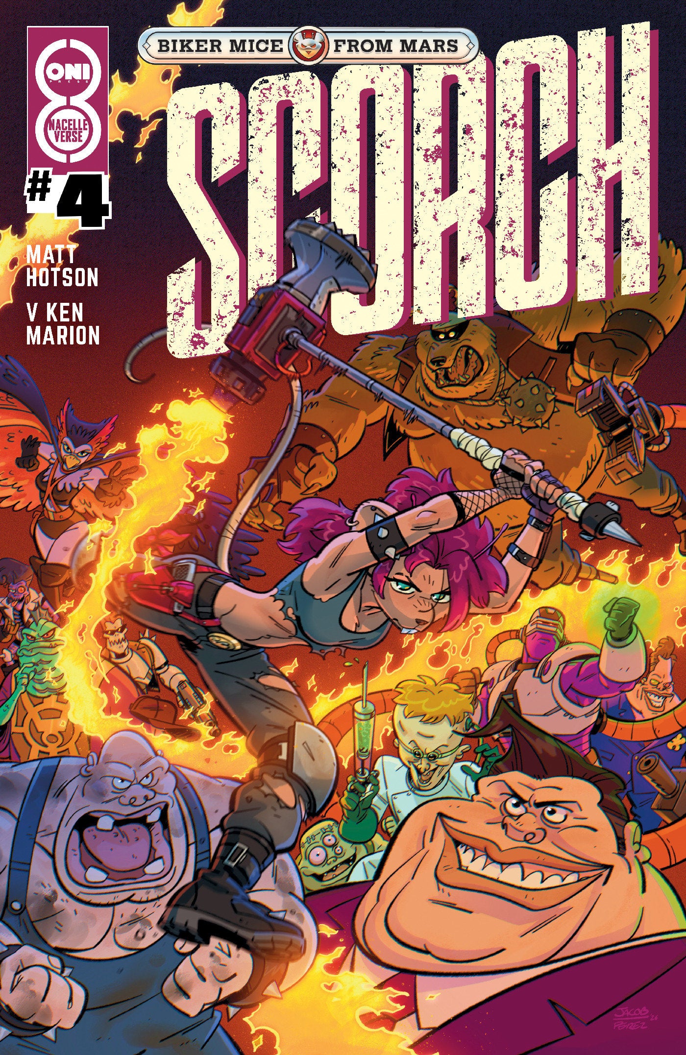 Biker Mice from Mars: Scorch #4