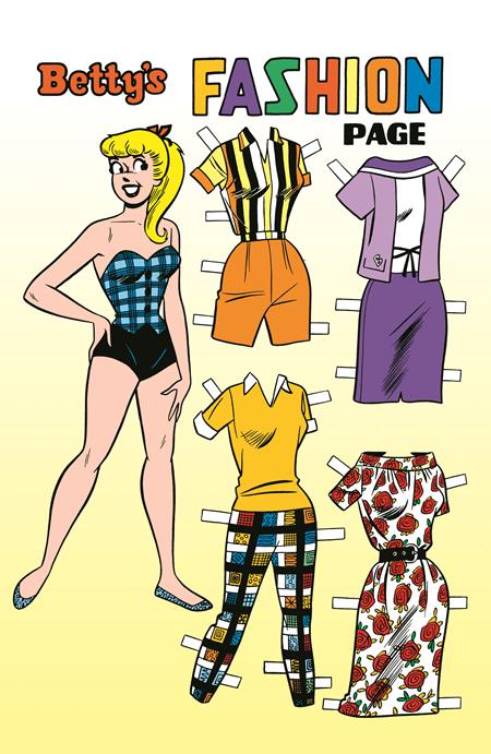 Archie Comics 85th Anniversary Presents: Betty & Veronica Fashion Pages #1