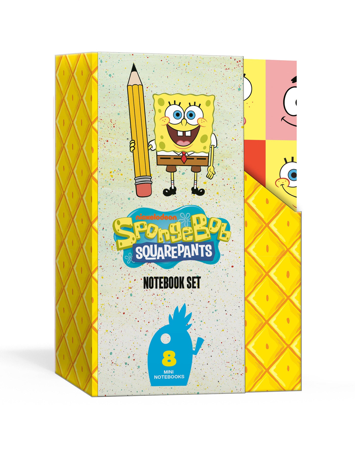The Official SpongeBob SquarePants Keepsake Notebook Set: 8 Mini Notebooks