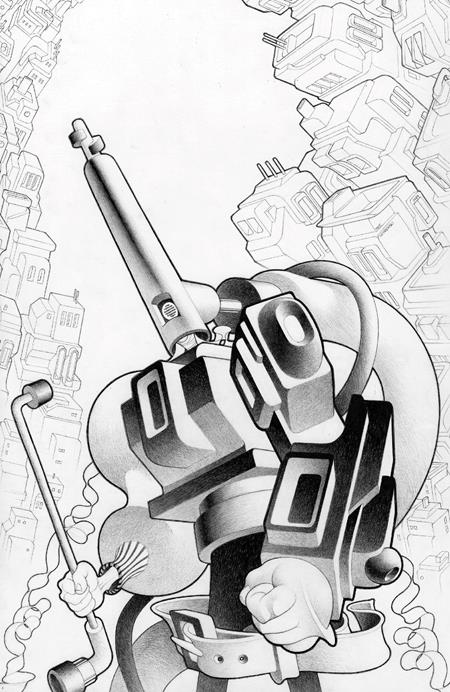 Faceless and the Family Maze of the Mechanical Aliens #1