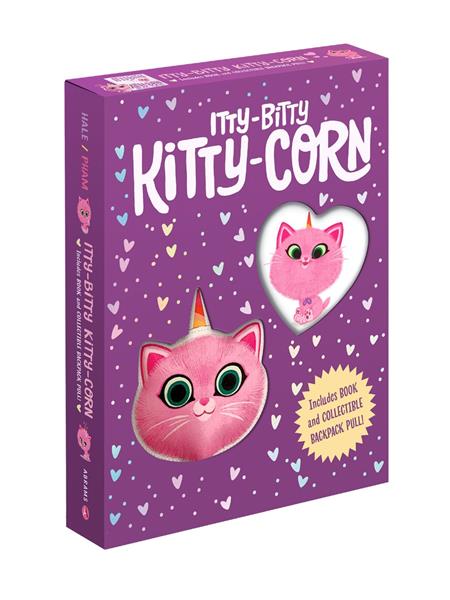 Itty-Bitty Kitty-Corn Gift Box: Book And Collectible Backpack Pull HC