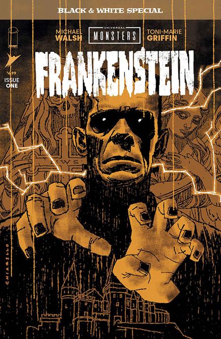 Universal Monsters Frankenstein B&W Special #1