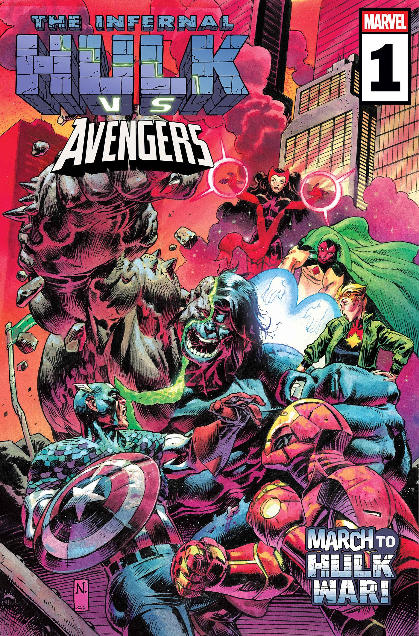INFERNAL HULK VS. AVENGERS #1