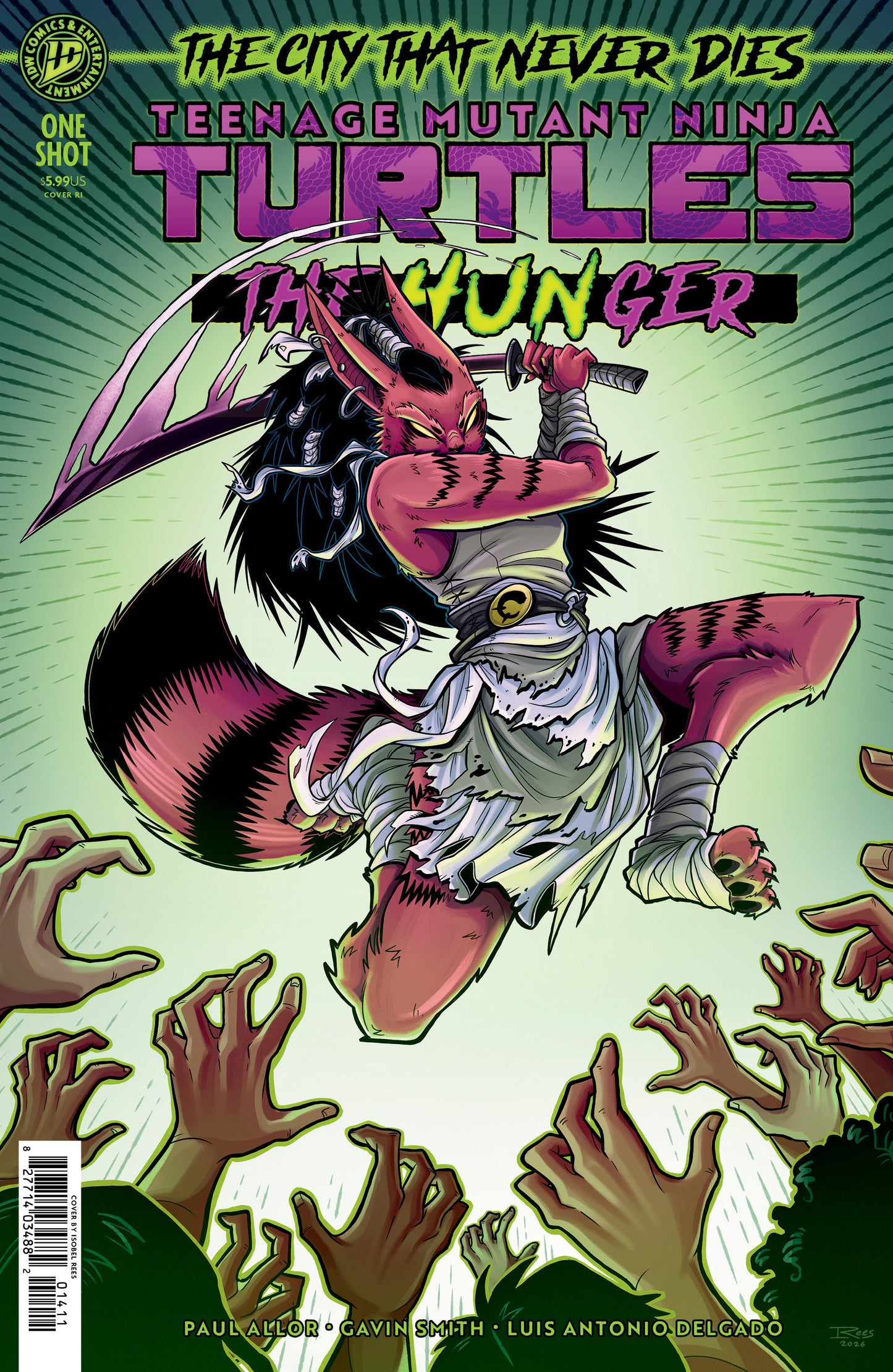 Teenage Mutant Ninja Turtles: The Hunger Variant B (Madan)