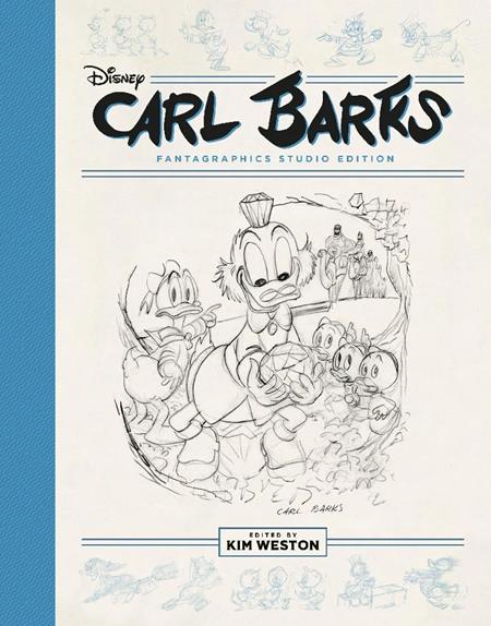 Carl Barks Pencils And Storyboards HC King Scrooge The First and Other Stories The Fantagraphics Studio Edtion