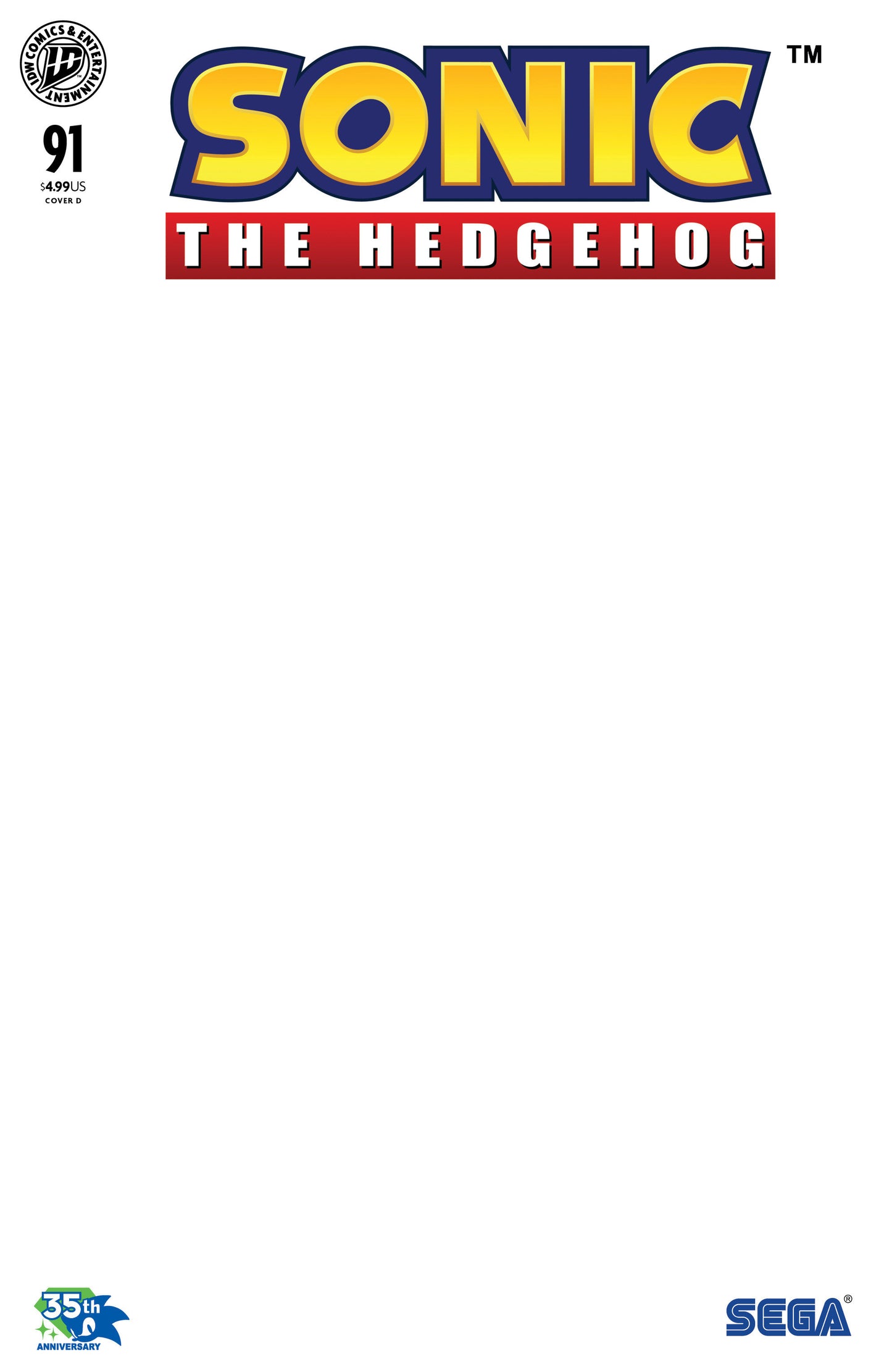 Sonic The Hedgehog #91