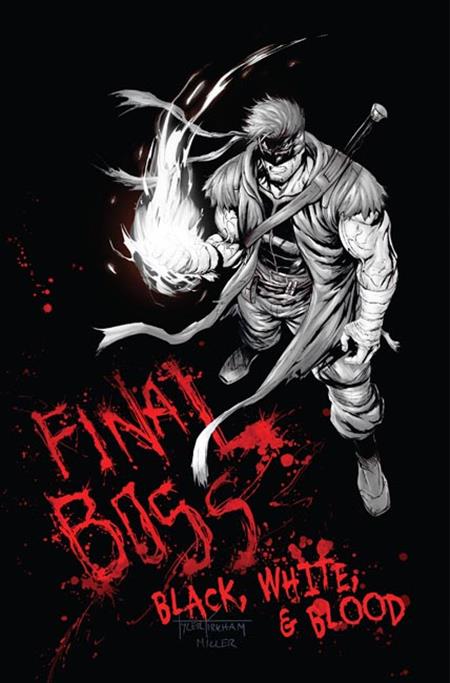 Final Boss Black, White, and Blood Reprint #1