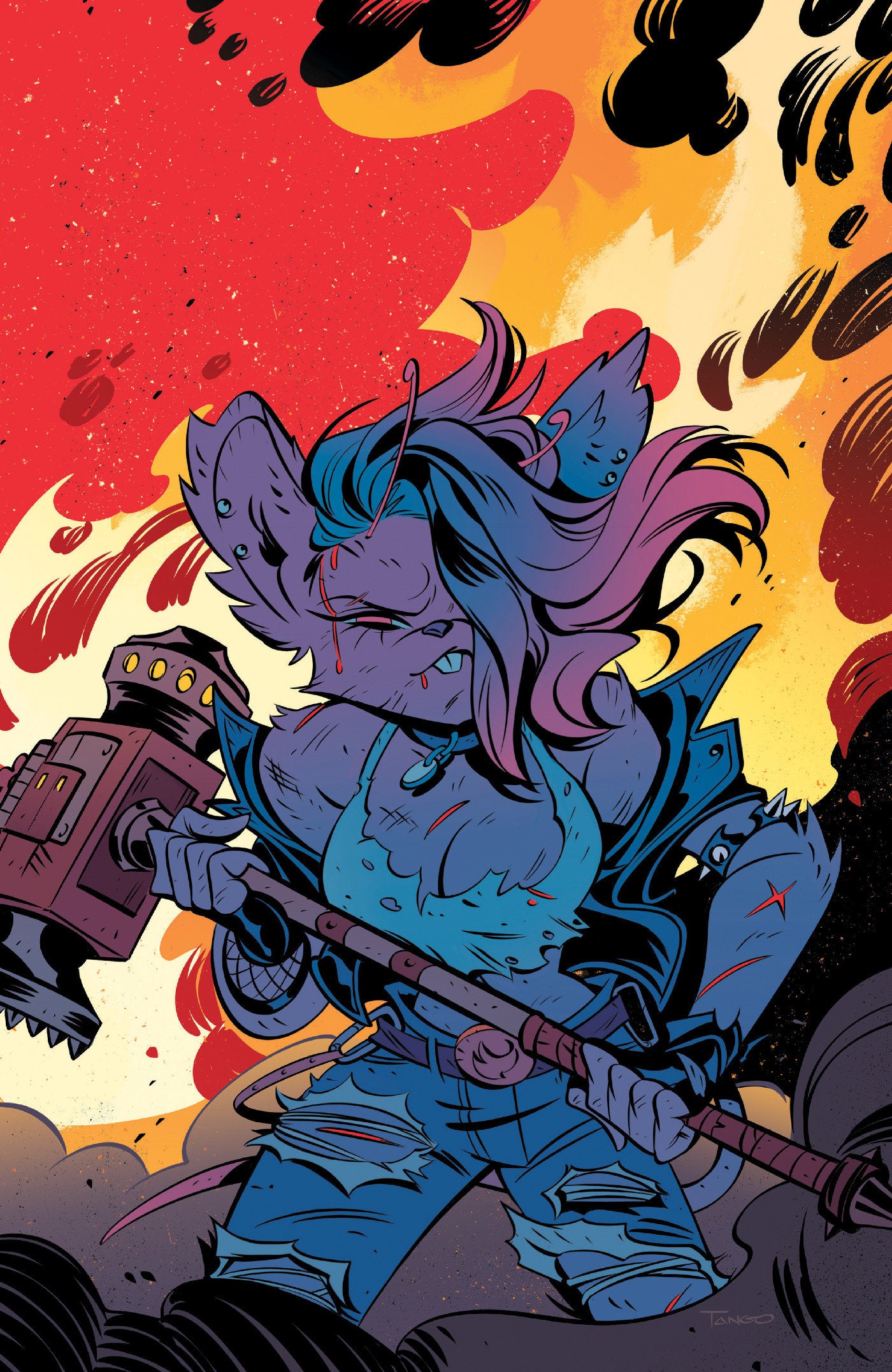 Biker Mice from Mars: Scorch #4