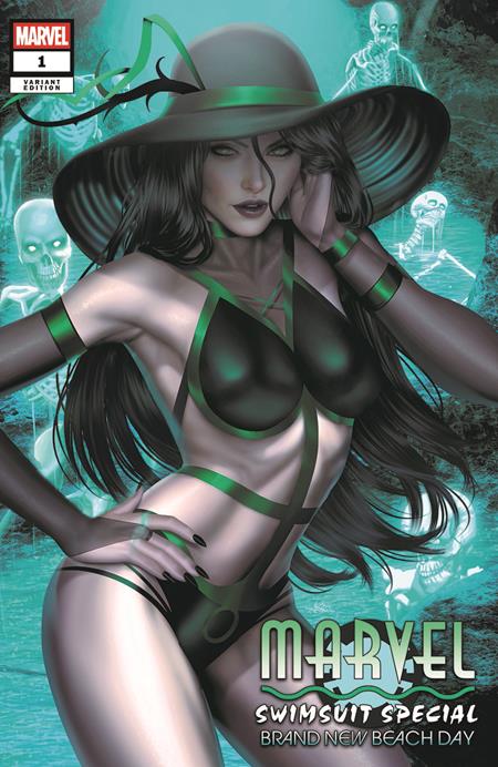 DF Marvel Swimsuit Special: Brand New Beach Day #1 Ariel Diaz Comicxposure Exclusive #1