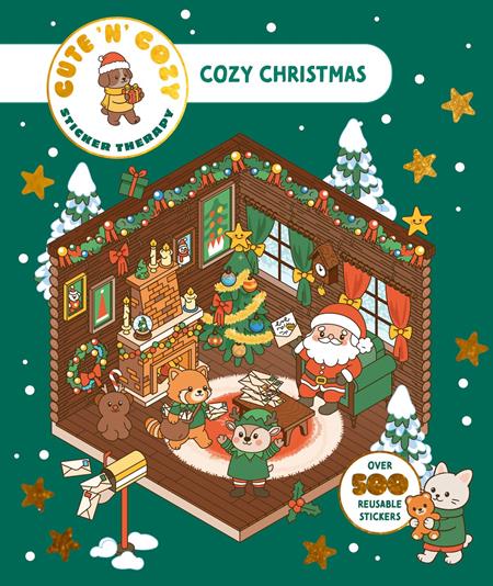 Cute 'N' Cozy Sticker Therapy TP Cozy Christmas